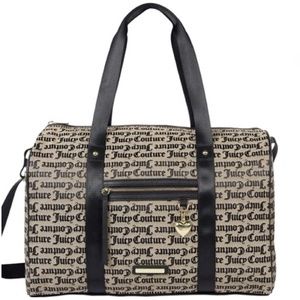 Juicy Couture Logo Large Travel Duffle Weekender Bag